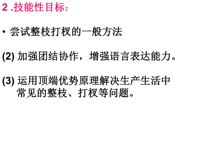 2020-2021学年冀教版生物八年级上册3.1.3 芽的发育 课件(共45张PPT)