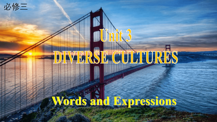 人教版（2019）  必修第三册  Unit 3 Diverse Cultures词汇课件(共40张PPT)