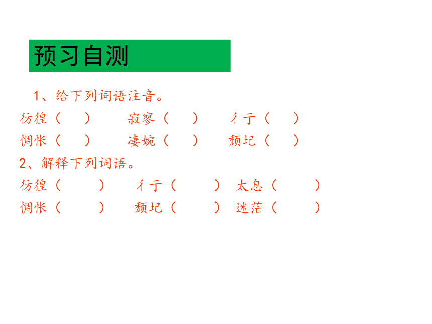 人教版高中语文必修一2.诗两首《雨巷》课件(共28张PPT)