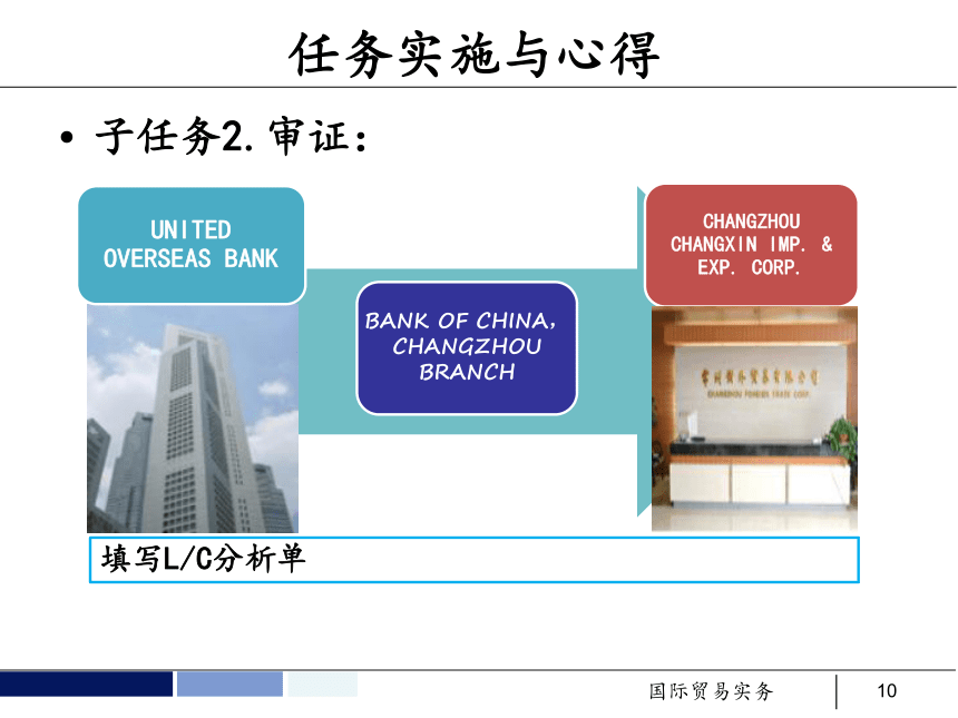 任务10 信用证条款的审核和修改 课件(共37张PPT）- 《国际贸易实务 第5版》同步教学（机工版·2021）