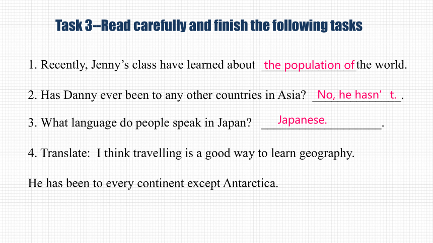 Lesson 37 Let’s Learn Geography!课件(共14张PPT) 2022-2023学年冀教版八年级英语下册