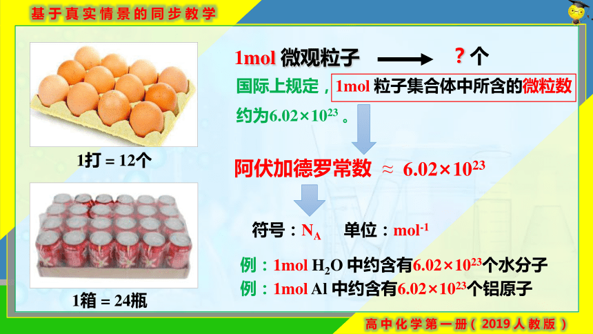 化学人教版（2019）必修第一册2.3.1物质的量的单位——摩尔 课件（共21张ppt）