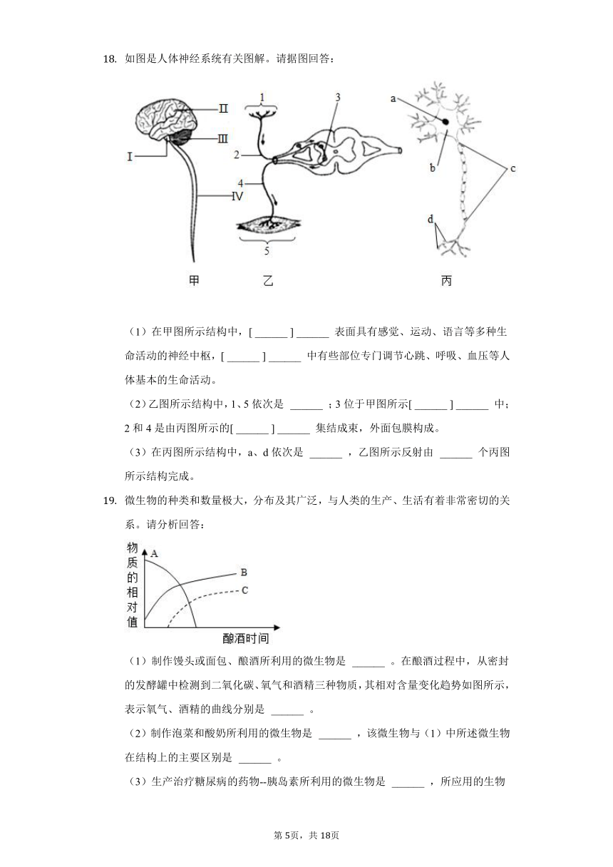 2020-2021学年山东省泰安市泰山区八年级（下）期中生物试卷（word版含解析）