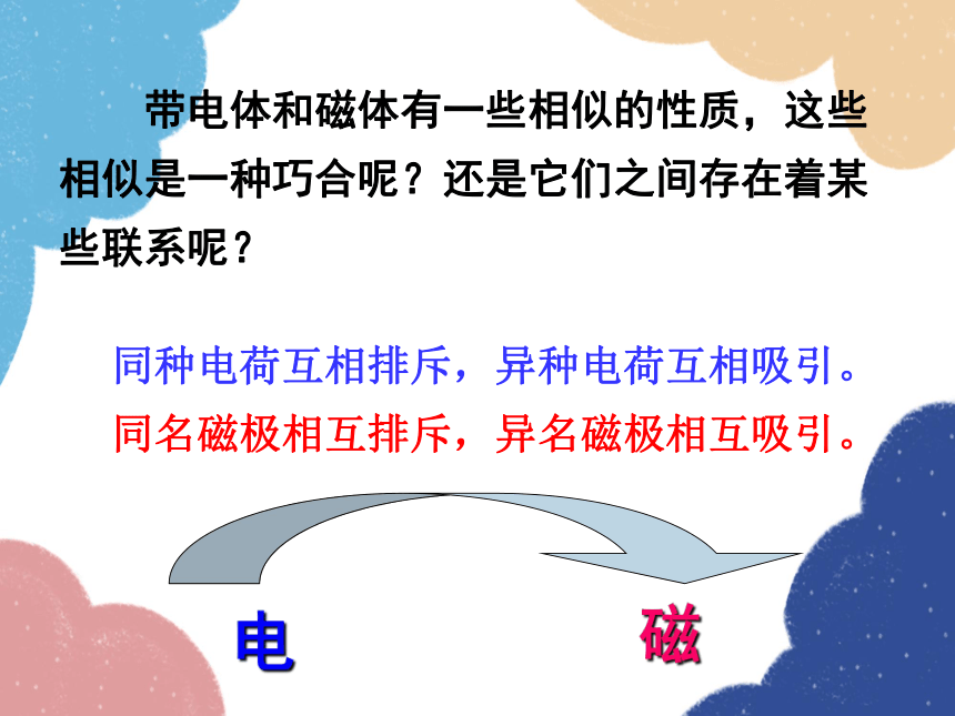 北师大版物理九年级全一册14.3 电流的磁场课件(共29张PPT)