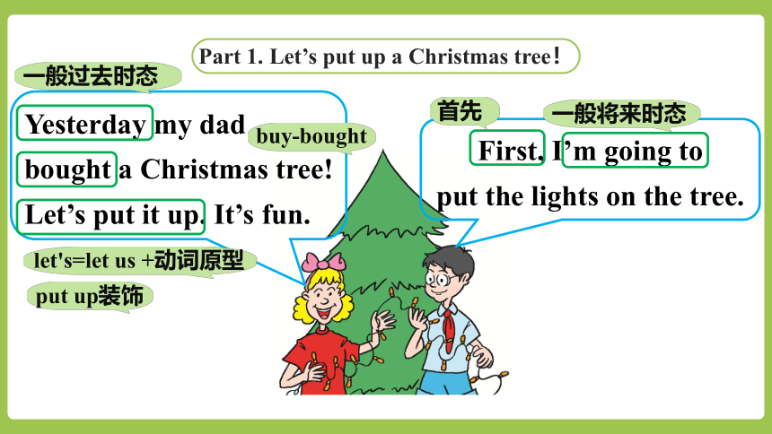 Unit 4 Christmas  Lesson 20 Oh,Christmas Tree课件（共23张PPT，内嵌音视频）