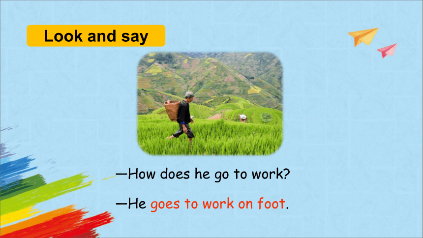 Unit5What does he do? B Let's try & Let's talk教学课件(共21张PPT)