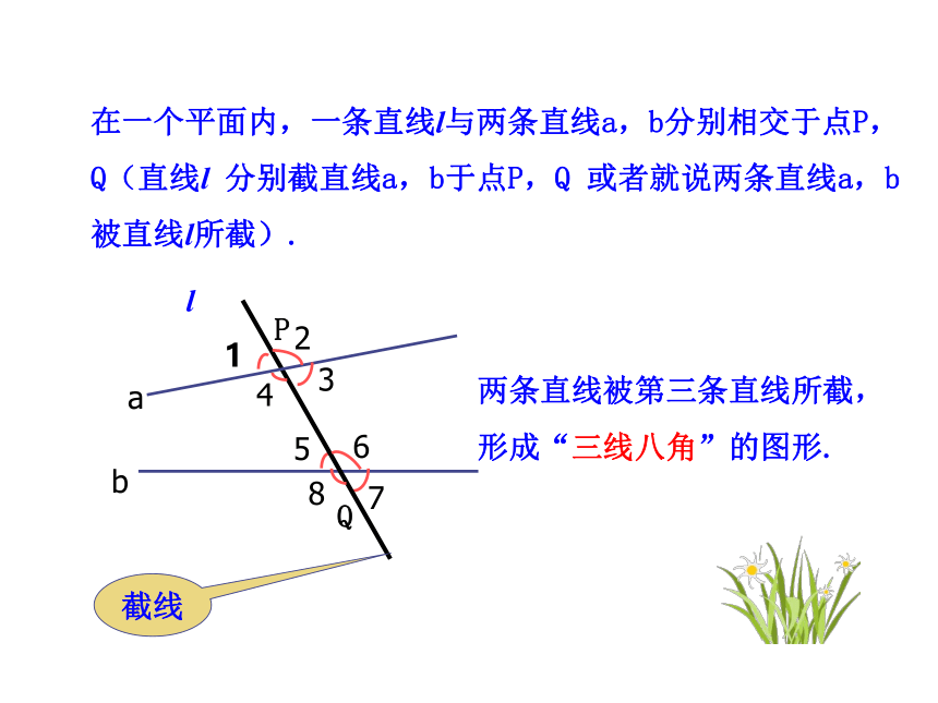 华东师大版七上数学 5.1.3同位角、内错角、同旁内角 课件（21张）