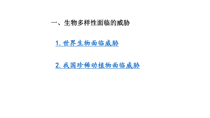 6.3保护生物的多样性课件(共43张PPT)