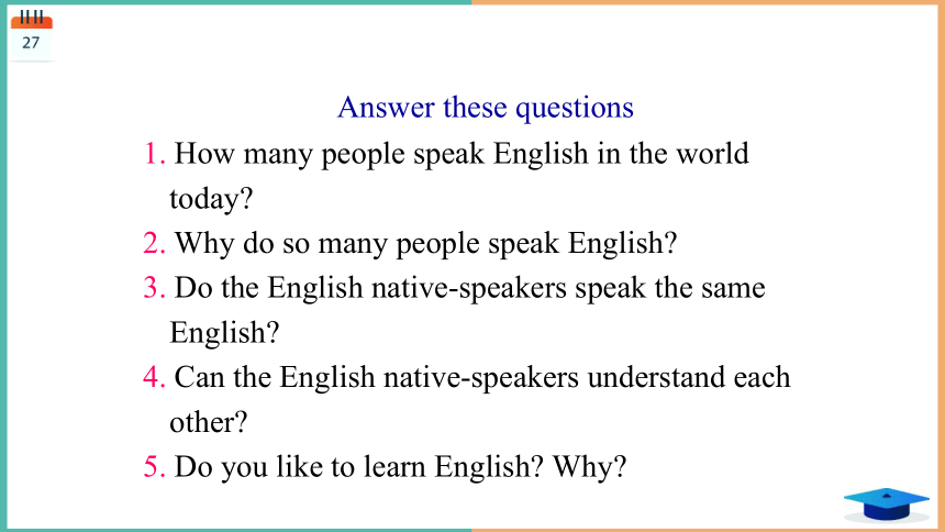 人教版新课标英语必修一Unit 2 English around the world Reading 课件（共45张PPT）