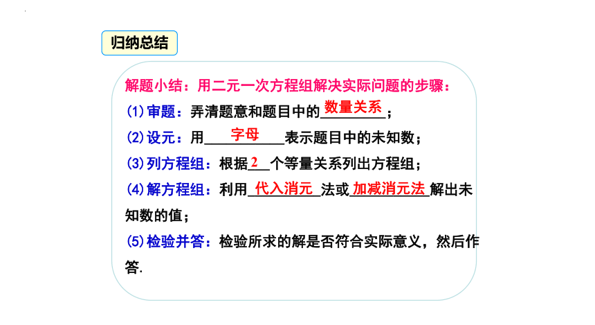 6.11一次方程组的应用(1) 课件(共14张PPT) 2022—2023学年沪教版（上海））六年级第二学期