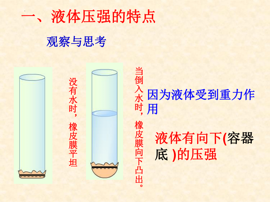 人教版 初中物理 八年级下册 第九章 压强 9.2液体的压强课件（69页ppt）