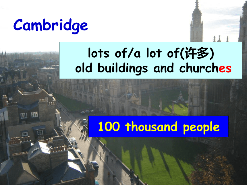 外研版八年级上册 Module 2 Unit 2 Cambridge is a beautiful city in the east of England.课件 (共27张PPT)