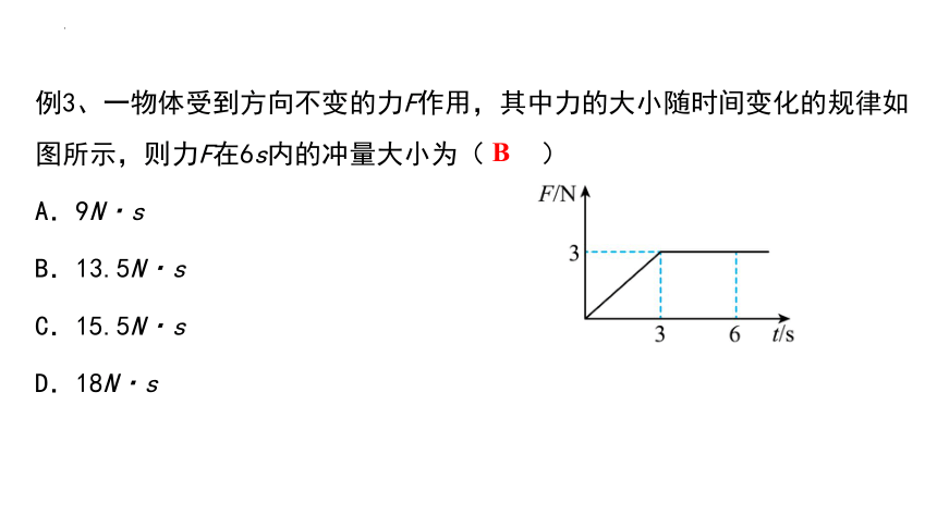 物理人教版（2019）选择性必修第一册1.2动量定理（共21张ppt）