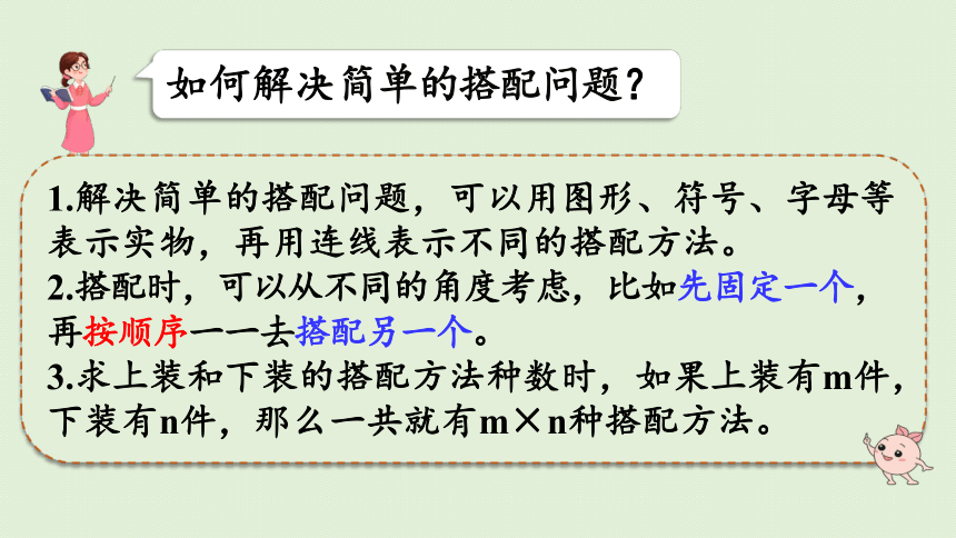 人教版 三年级下册数学 8、数学广角——搭配（二） 练习二十二  课件（共21张PPT）