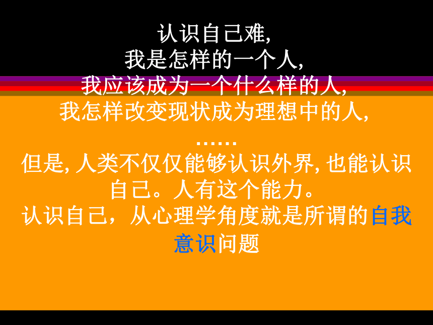 高一北师大版心理健康 5.正确认识自己 课件（49ppt）