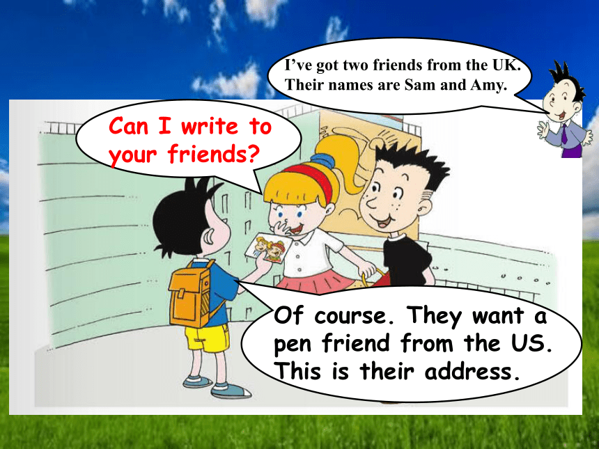 Module 5 Unit 1 Can you be my Chinese pen friend? 课件 (共14张PPT)