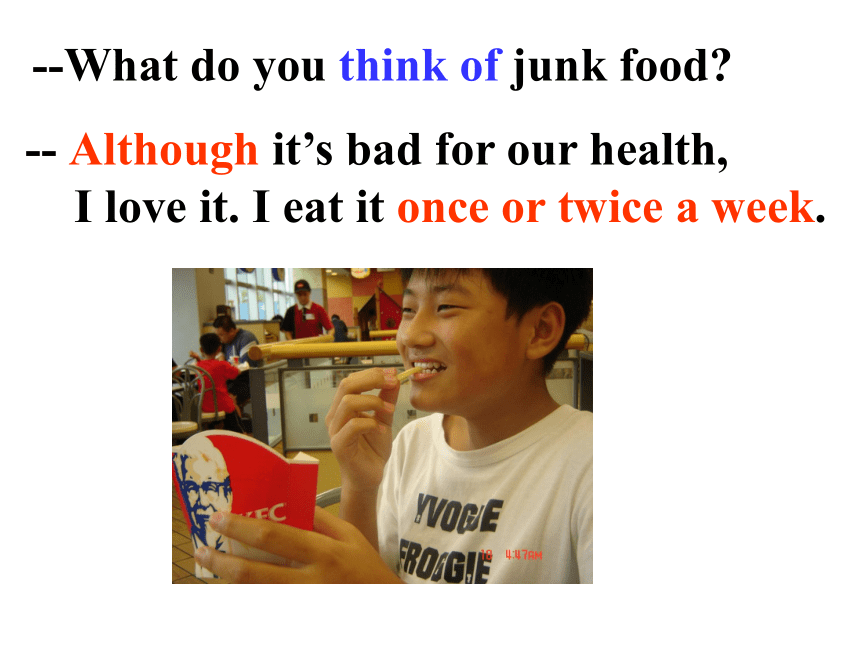 Unit 6 How often do you exercise 第三课时 课件(共29张PPT)