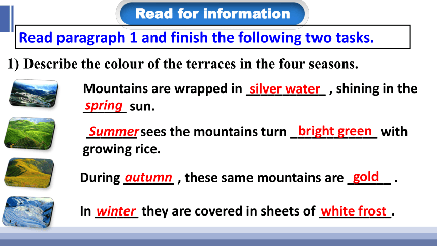 外研版（2019）必修第一册Unit 6 At one with nature Understanding ideas 课件（18张ppt）