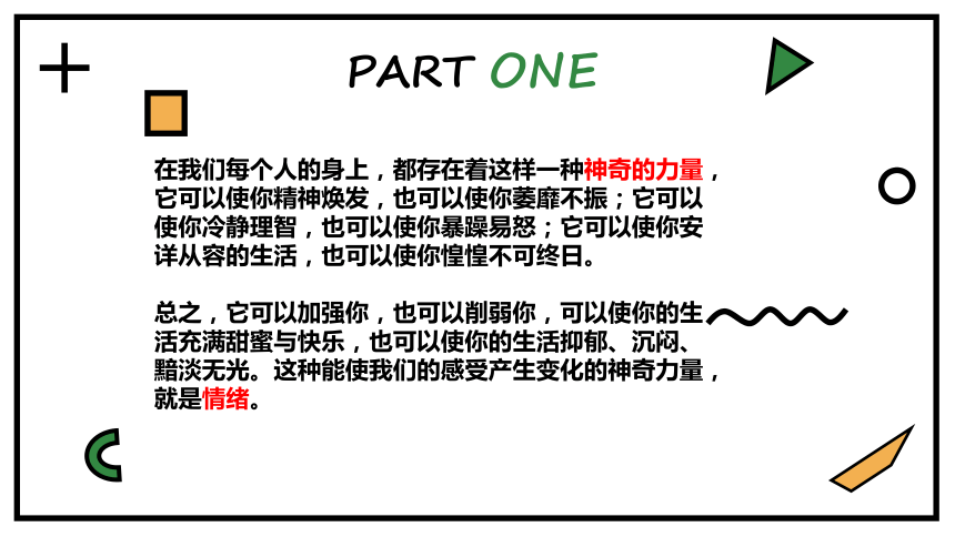 认识情绪管理情绪 课件（21ppt）