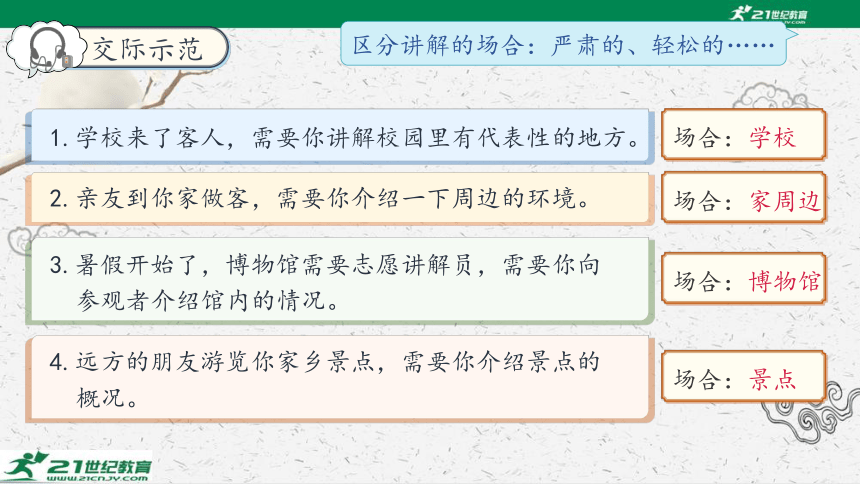 部编版五年级下册《口语交际：我是小小讲解员》课件