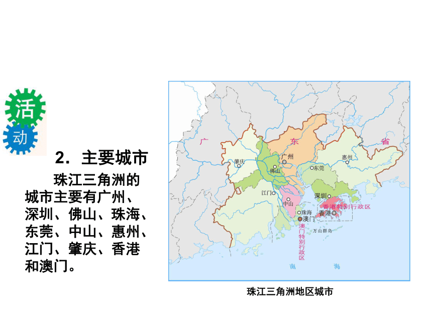2021-2022学年八年级地理下学期粤教版 8.1珠江三角洲的自然环境课件(共31张PPT)