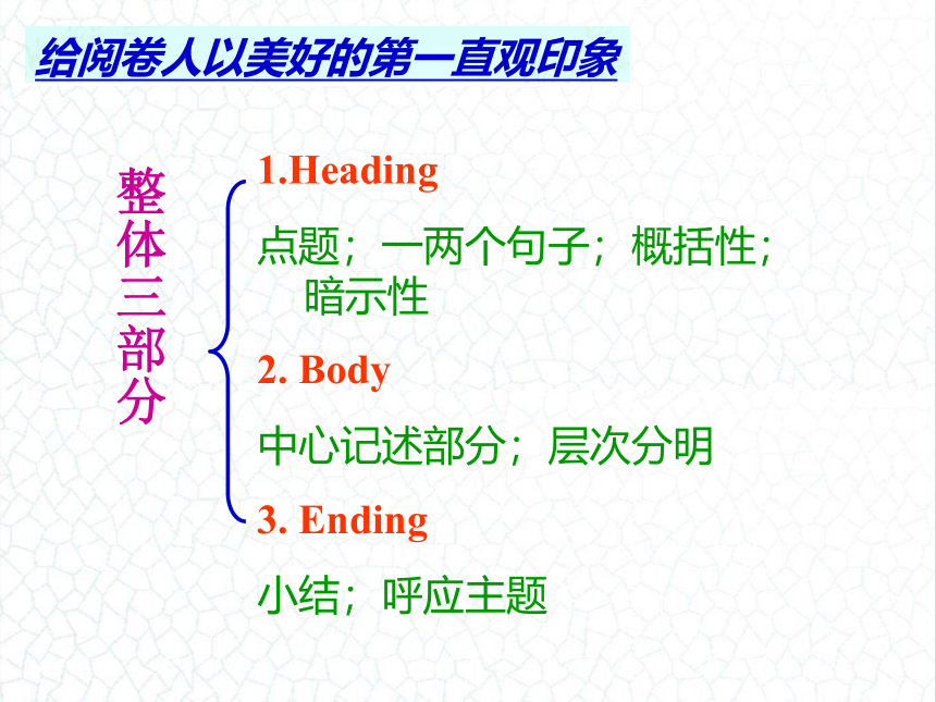 高三英语二轮复习---五步规范写作教学课件(共18张PPT)