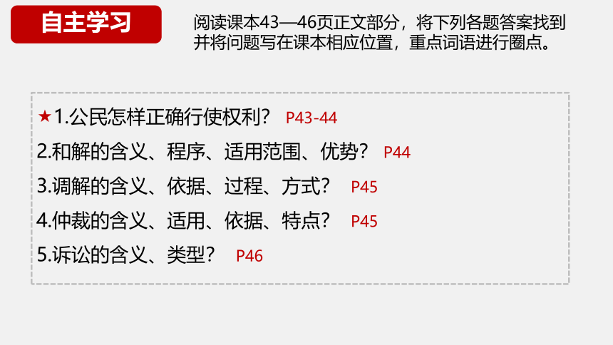 （核心素养目标）3.2 依法行使权利  课件（23 张ppt）