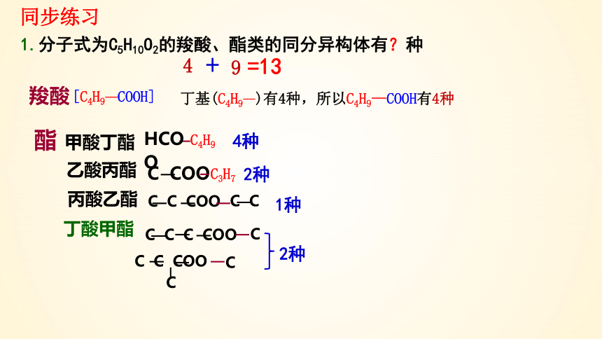 化学人教版（2019）选择性必修3 3.4.2 羧酸衍生物——酯类（共39张ppt）