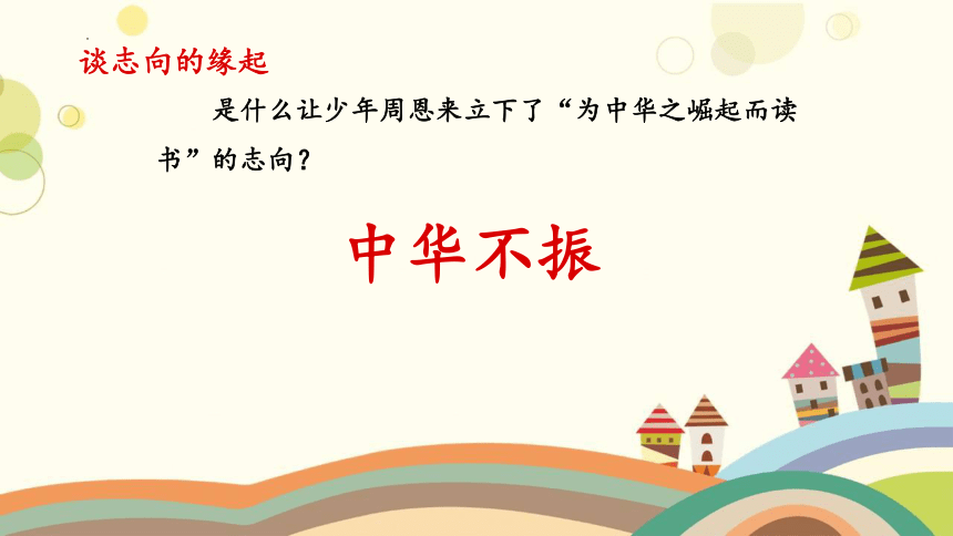 22 为中华之崛起而读书    第二课时 课件 (共21张PPT)