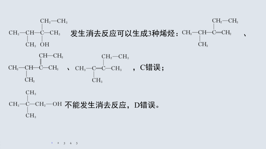 高中化学苏教版（2021）选择性必修3 专题4 微专题4　醇的消去和催化氧化反应规律（14张PPT）