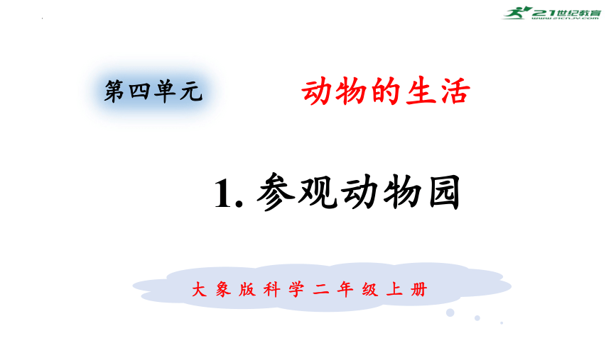 二年级上册科学大象版4.1 参观动物园 课件（12张PPT）