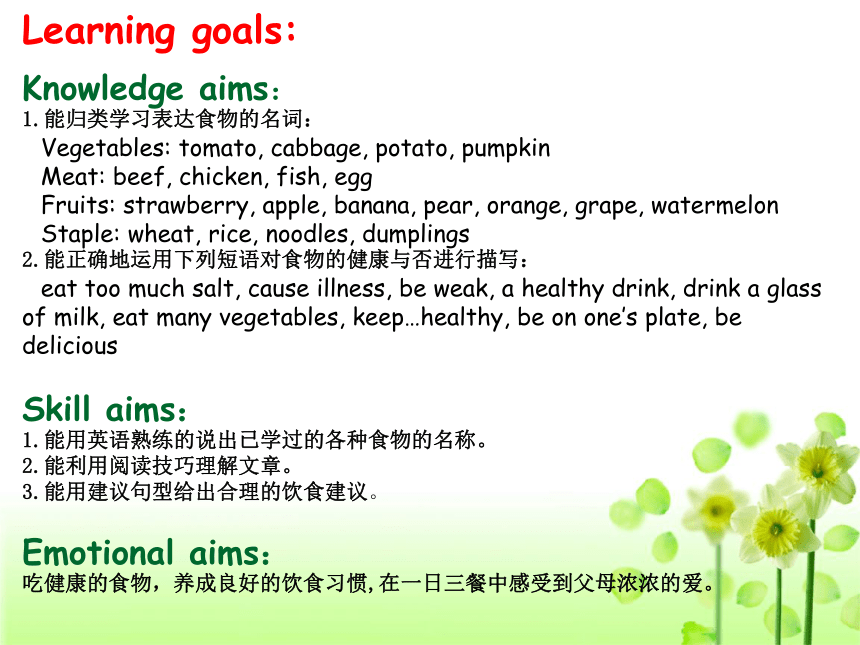 Unit 2 keeping Healthy Topic 2  I must ask him to give up smoking. Section C 课件(共19张PPT)