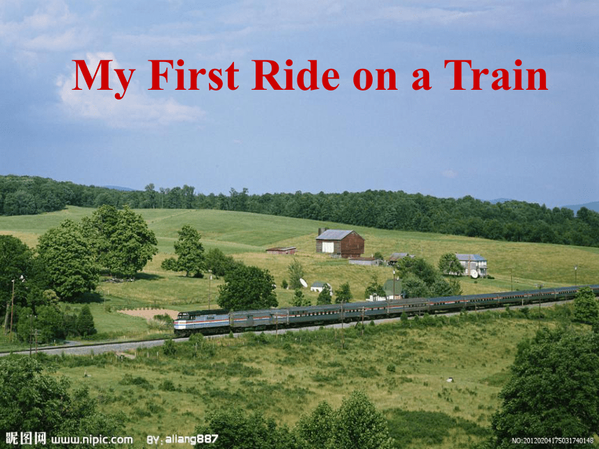 外研版高中英语Book 1 Module 3 My first ride on a train 课件（16张ppt）
