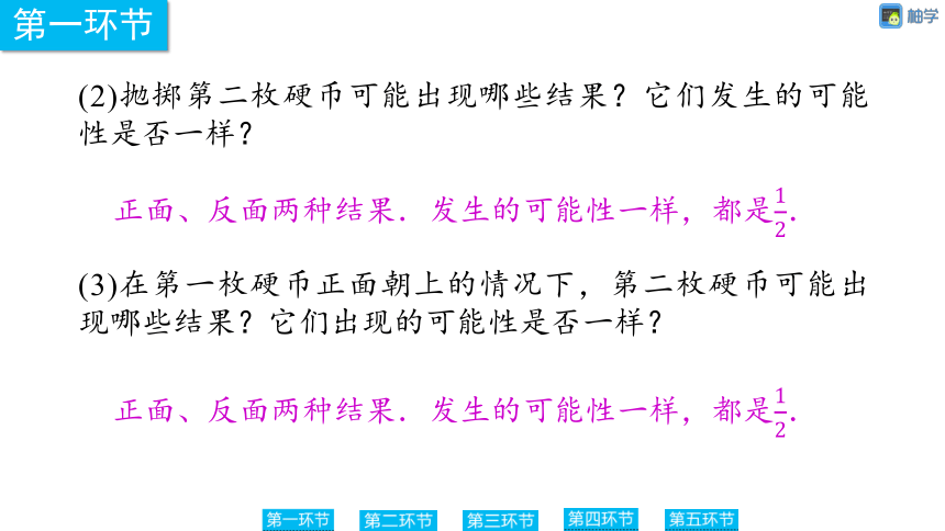 【慧学智评】北师大版九上数学 3-1 用树状图或表格求概率1 同步授课课件