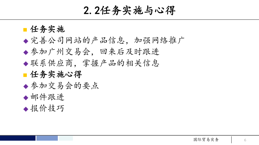 任务2 掌握国际贸易业务流程 课件(共87张PPT）- 《国际贸易实务 第5版》同步教学（机工版·2021）