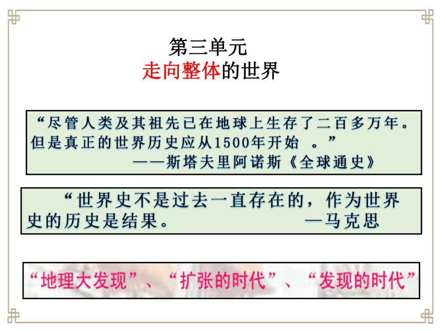 6 全球航路的开辟 课件（21张PPT）