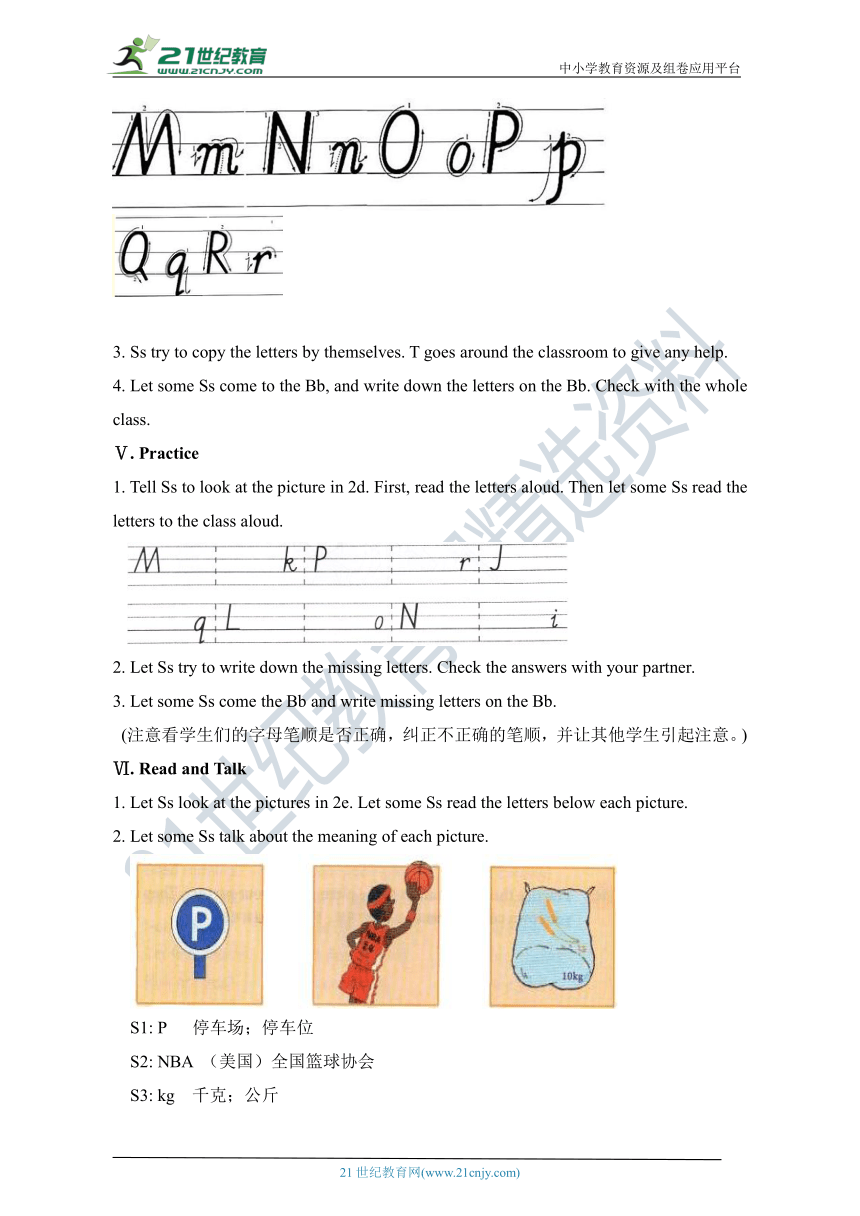 Starter Unit 2  What's this in English （2a-2e ） 教案