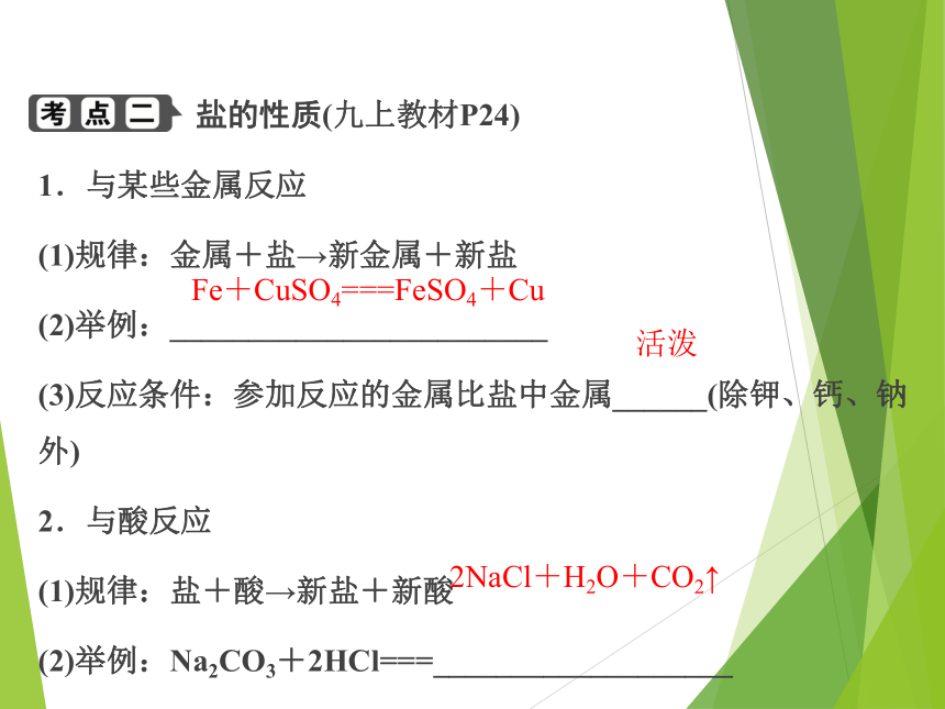 2023浙江中考科学一轮复习（基础版）第36讲 盐和化肥（课件 36张ppt）