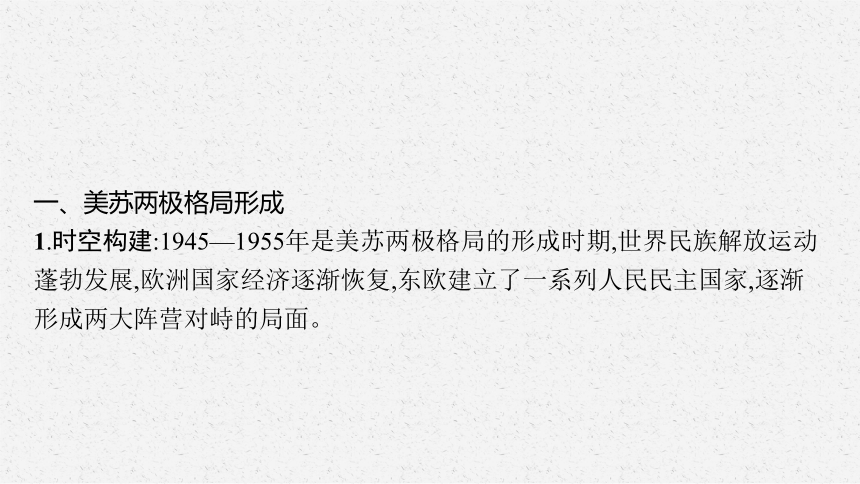 高中历史统编版  中外历史纲要下课件 第八单元 单元整合 课件(共16张PPT)