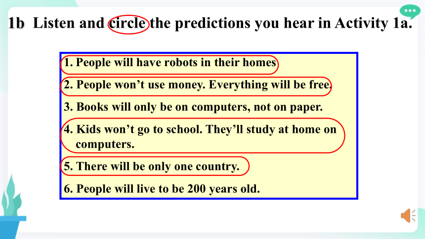 (新课标) 人教八上 Unit 7 Will people have robots? Section A (1a-2d) 课件（17张PPT）