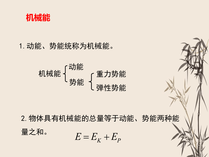 人教版八年级物理 下册 第十一章 11.4 机械能及其转化 课件（共43张PPT）