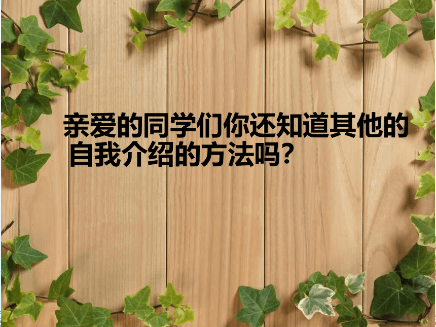 冀美版七年级美术上册第二课 用绘画介绍自己（课件）(共46张PPT)