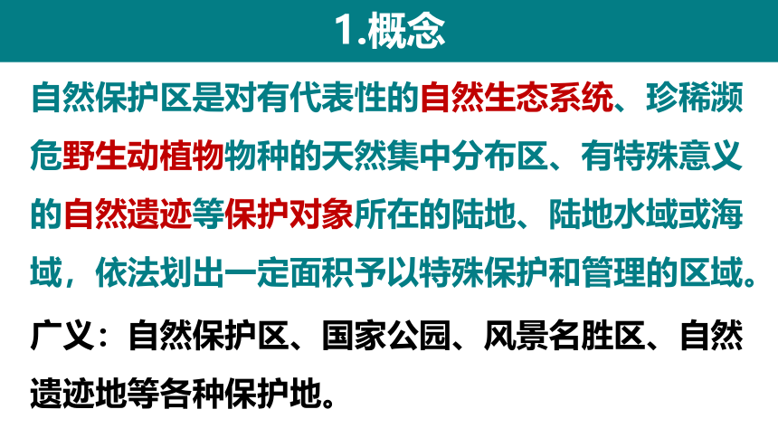 地理湘教版（2019）选择性必修3 3.2 自然保护区与生态安全课件（共19张ppt）