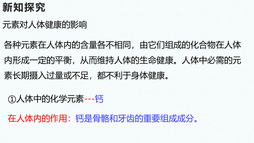 粤教版化学九年级下册同步课件：9.4  化学物质与健康(共41张PPT)