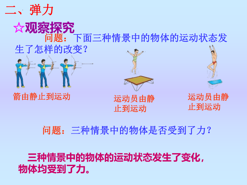 第七章第二节弹力力的测量课件2021-2022学年北师大版八年级物理下册(共23张PPT)