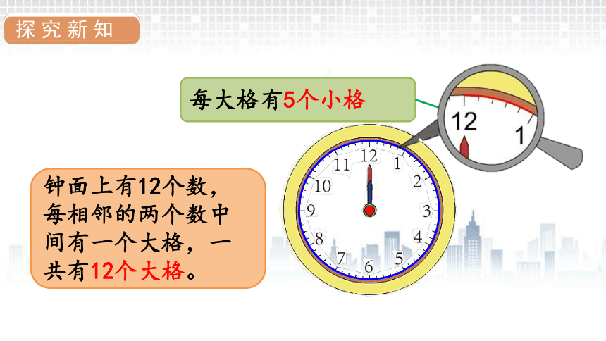 人教版数学二年级上册7.1认识时间课件（19张PPT)