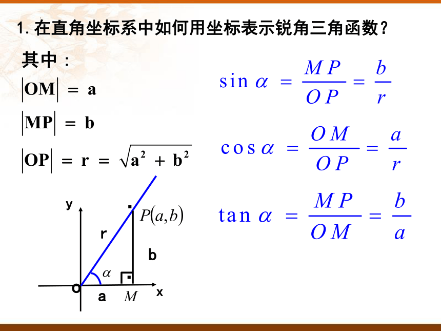 人教A版（2019）必修第一册5.2.1 三角函数的概念 课件（共18张ppt）