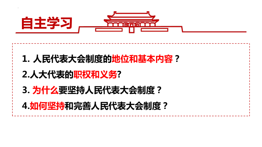 5.1 根本政治制度 课件(共24张PPT)-2023-2024学年统编版道德与法治八年级下册