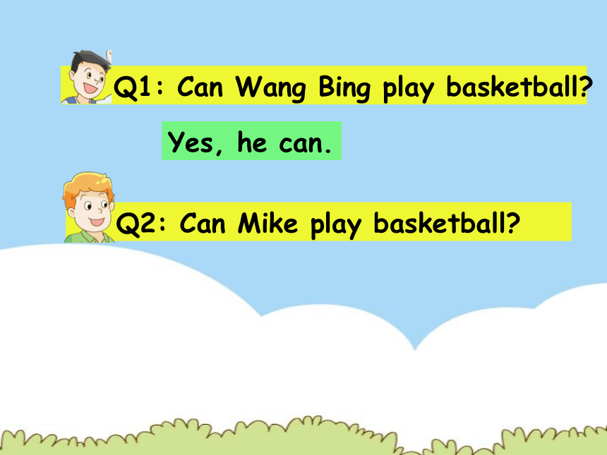 Unit 4  I can play basketball（Story time）课件 (共24张PPT）