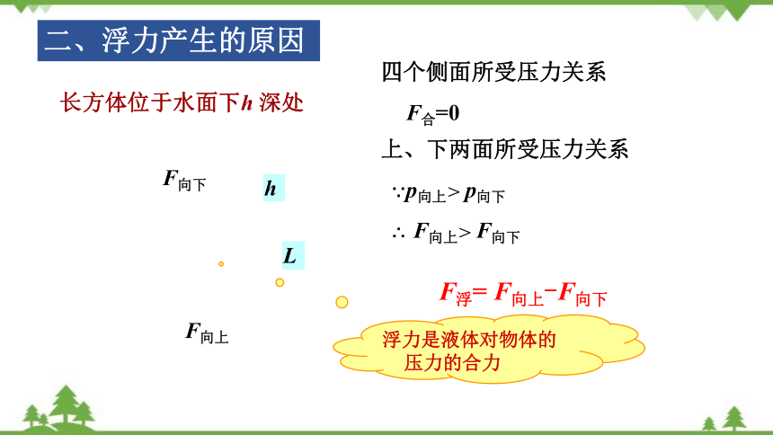 粤沪版物理八年级下册 第九章浮力与升力第1节认识浮力课件(共31张PPT)